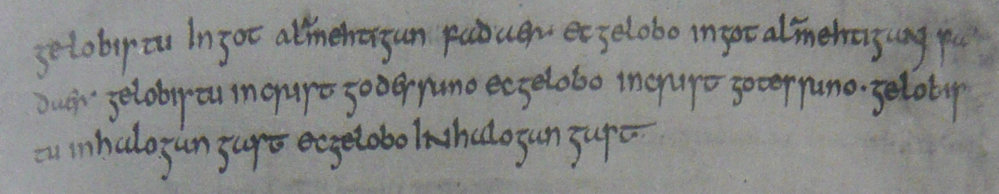 gelobistu in got alamehtigan fadaer gelobistu in got alamehtigan fadaer - de oudste Nederlandstalige zin