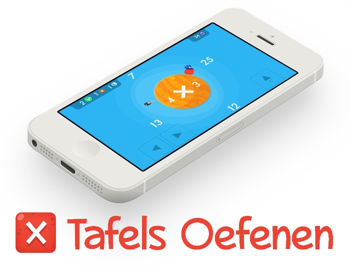 TafelsOefenen: tafels oefenen in een uitdagende game TafelsOefenen: tafels oefenen in een uitdagende game