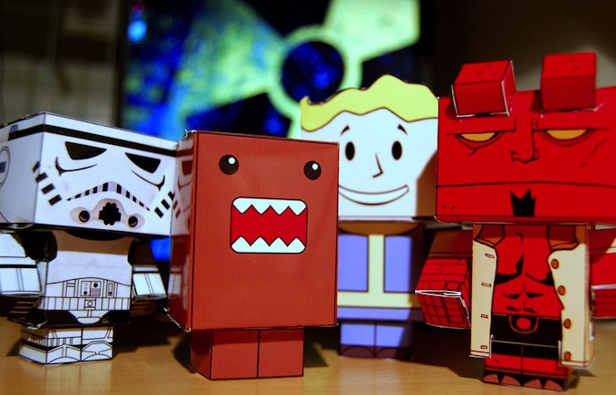 Papieren poppetjes knutselen - Cubeecraft by Lemsipmatt Papieren poppetjes knutselen - Cubeecraft by Lemsipmatt